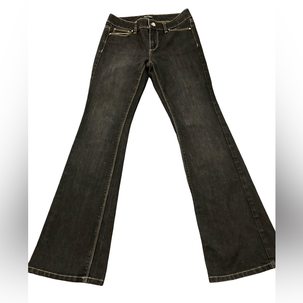 White House Black Market Dark Flare Jeans